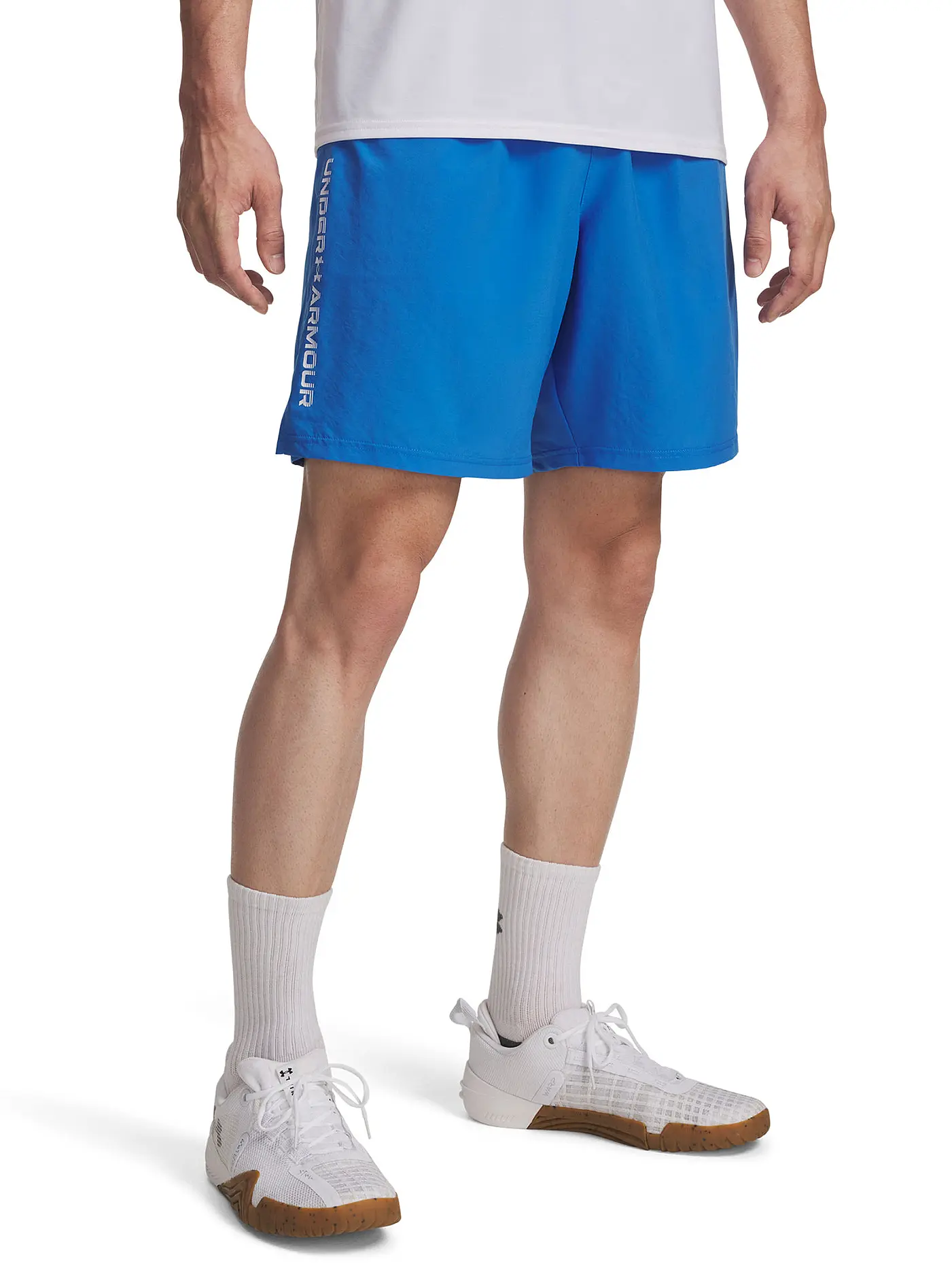 UNDER ARMOUR | Herren Short UA Woven Wordmark | blau